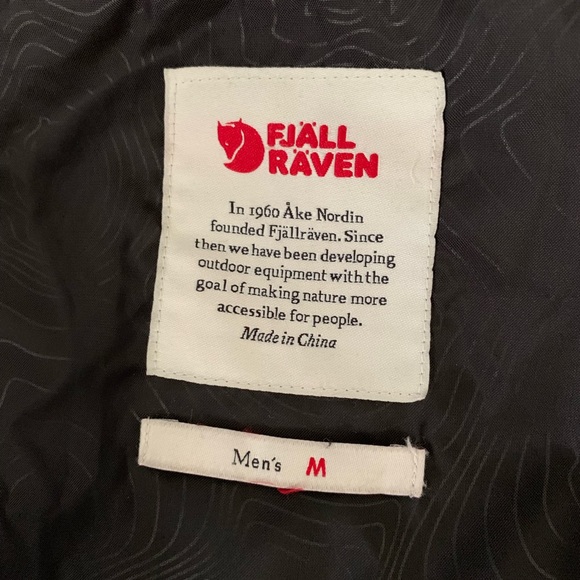 Fjallraven Barents medium men’s parka Olive Green - Picture 5 of 6